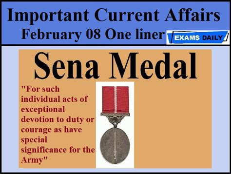 important current affairs february 08 one liner exams daily