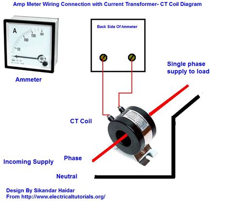 amp meter wiring diagram esquiloio