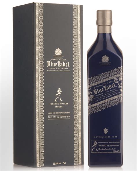 johnnie walker blue label  cask series special release cask strength blended scotch whisky