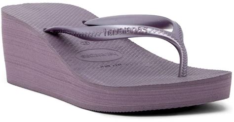 havaianas high fashion platform wedge flip flop sandal women in