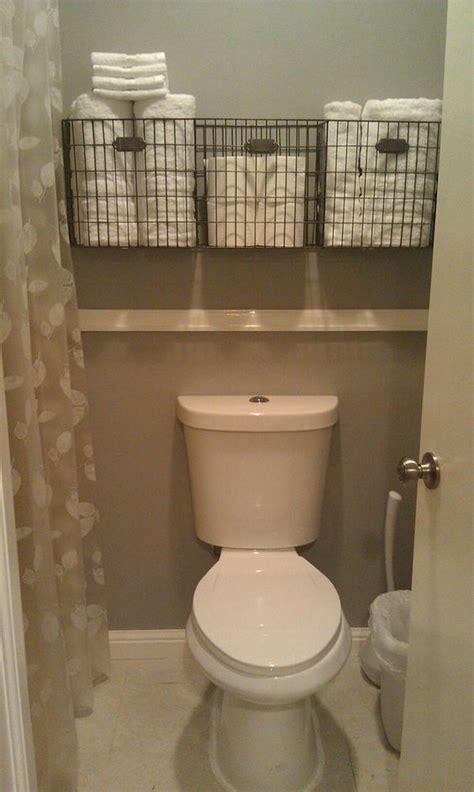 toilet storage ideas  extra space