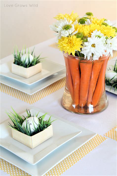 easy diy easter centerpieces shelterness