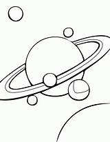 Saturno Nave Espacial sketch template