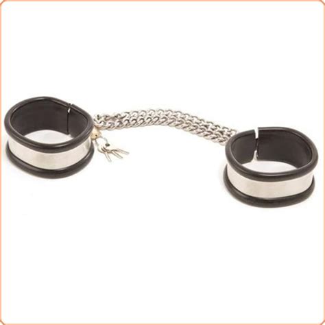 rapture stainless steel band ankle shackles wholesale