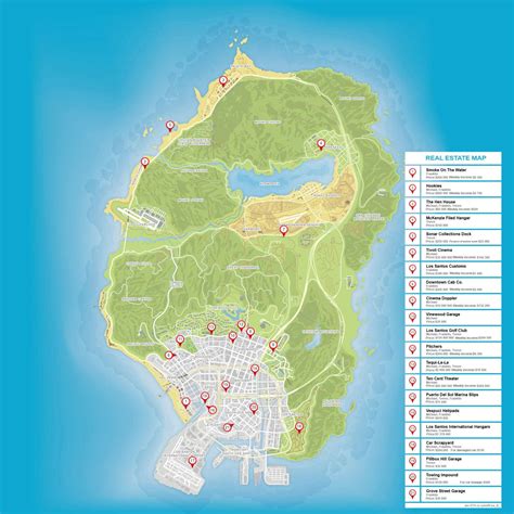 Maps Real Estates Gta V Grand Theft Auto 5 On Gta Cz