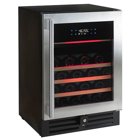 Nfinity Pro Hdx 46 Dual Zone Wine Cellar Stainless Steel Door