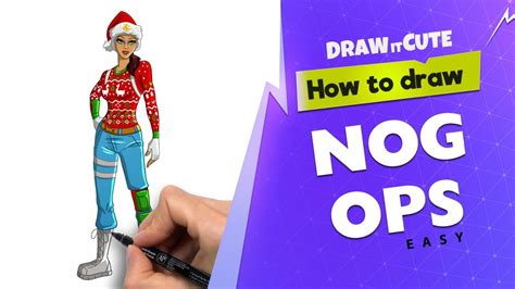 draw nog ops easy fortnite season  drawing tutorial youtube
