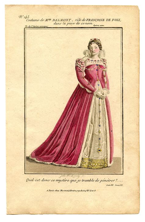 Instant Art Printable Pink Queen Opera Costume The