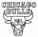 Coloring Chicago Pages Designlooter Bulls Trend Basketball sketch template