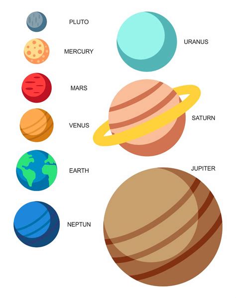 images  printable planet cut outs planets solar system cut