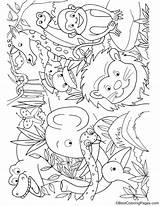 Jungle Coloring Animals Pages Kids Animal Printable Bestcoloringpages Zoo Crayola sketch template
