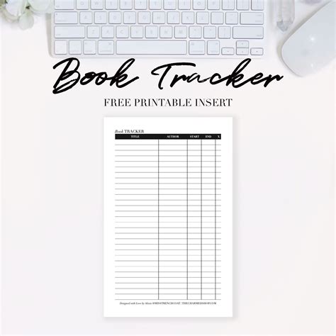 book tracker printable freeprintabletmcom