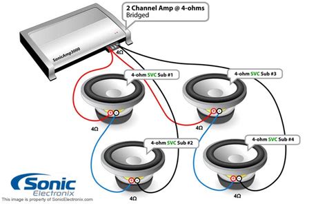dual  ohm  wiring diagram  channel amp  speaker   wiring diagram wiring diagram full