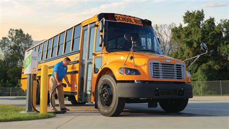 thomas built buses receives nations largest electric school bus order