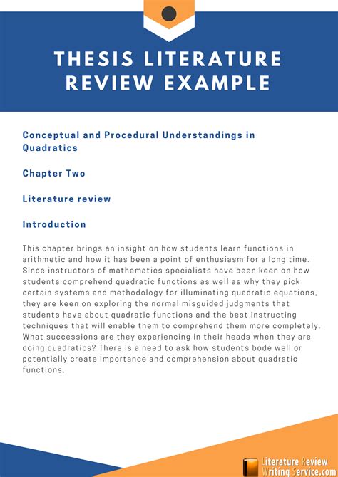 conduct  good review  related literature  studies