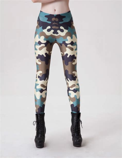 fashion 9067 sexy girl women army digital camo camouflage 3d prints