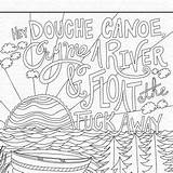 Douche Canoe Breakup sketch template