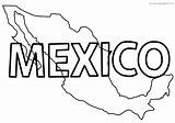 Mexico Coloring Pages Printable Books sketch template
