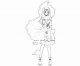 Ichirin Kumoi Character Coloring Pages sketch template