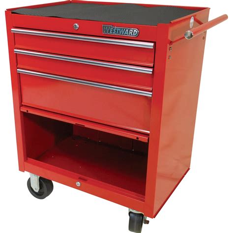 Product Waterloo 27in 3 Drawer Bottom Toolbox — 27in W X 18in D X 34