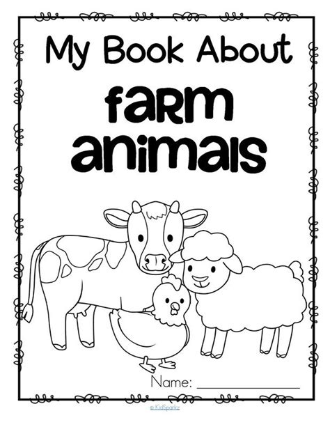 farm animals theme activities  printables  preschool