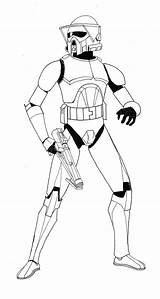 Clone Wars Trooper Coloring Pages Drawing Star Arf Arc Commander Phase Lineart Template Cody Drawings 501st Helmet Deviantart Scout Printable sketch template
