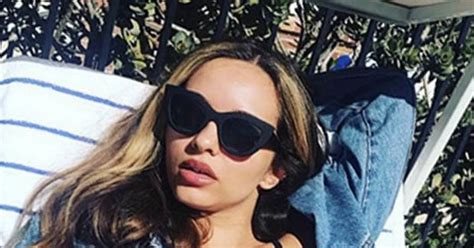Little Minx Jade Thirlwall Strips Down To Lingerie In Supremely