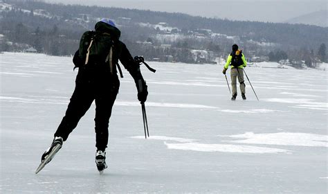 chasing wild ice  nordic skates vermont sports magazine