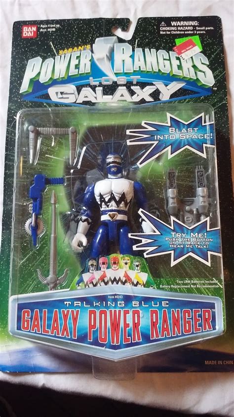 Saban S Power Rangers Lost Galaxy Talking Blue