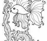 Coloring Pages Underwater Ocean Getcolorings Scene sketch template