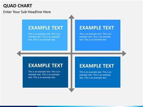 quad chart template powerpoint