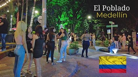 El Poblado Medellín Colombia Monday Dec 2021 Youtube