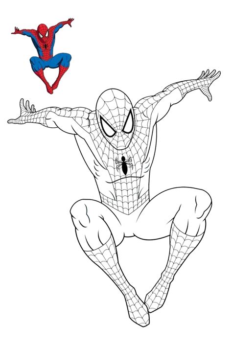 marvel spider man coloring book girls great coloring books  kids
