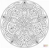 Mandala Coloring Pages Mandalas Celtic Printable Adult Color Sheets Colouring Para Elegant Adults Crystal Drawing Zentangle Patterns Book Categories sketch template