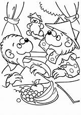 Berenstain Tocolor Them sketch template
