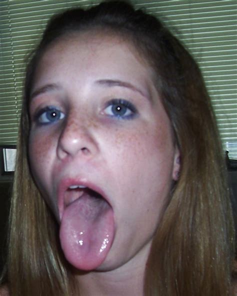 Mouth Open And Tongue Out Ready For Cum 50 Imgs