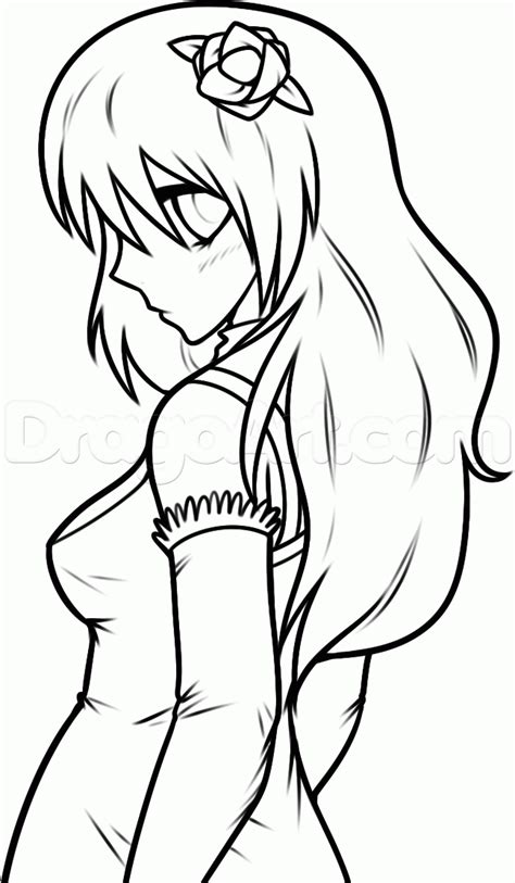 Anime Girl Drawing Ideas Free Download On Clipartmag