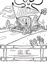Spongebob Coloring Corolla Toyota Color Pages Choose Board Template sketch template