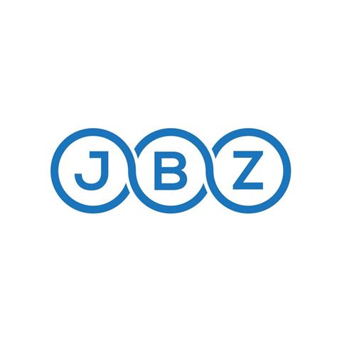 jbz letter logo design  white background jbz creative initials letter logo concept jbz