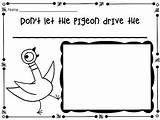 Pigeon Preschool Willems Literacy Lessons Persuasive Sequencing sketch template