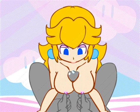 Rule 34 1girls Animated Blonde Hair Breasts Mario Series Minus8