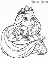 Rapunzel Tangled Repunzel Coroa Uma Princesas sketch template