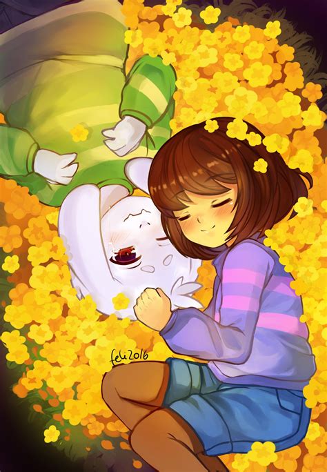 Frisk And Asriel Undertale