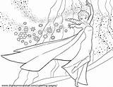Frozen Coloring Pages Disney Printable Credit Version Click sketch template