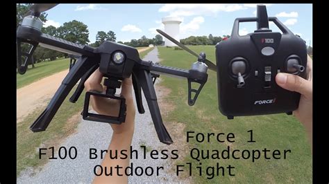 force  brushless drone outdoor flight youtube