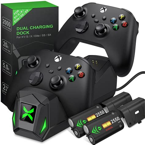 esywen controller charger station  xbox oneseries xs rechargeable battery  xbox