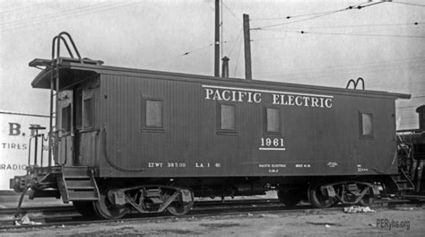 Pacific Electric Flat Top Caboose Southern Pacific In