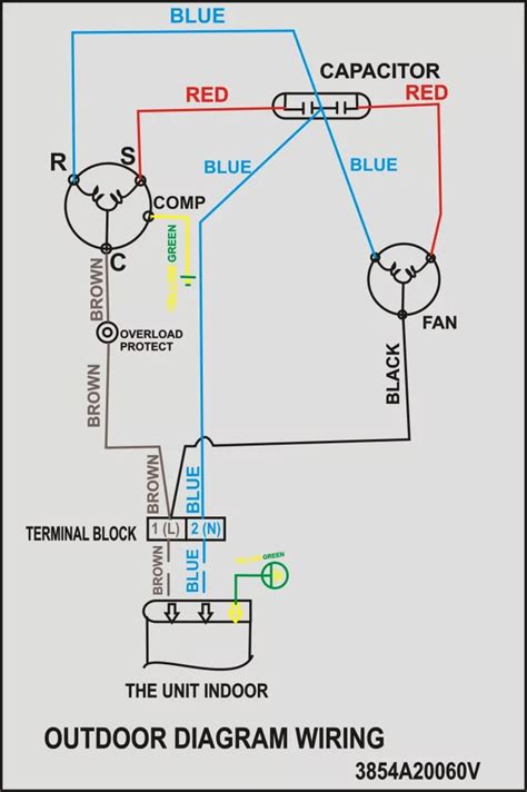 wiring diagram  package ac wiring digital  schematic