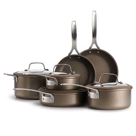 food network  pc textured titanium nonstick cookware set nonstick