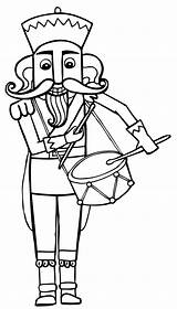 Nutcracker Coloring Pages Printable Kids sketch template